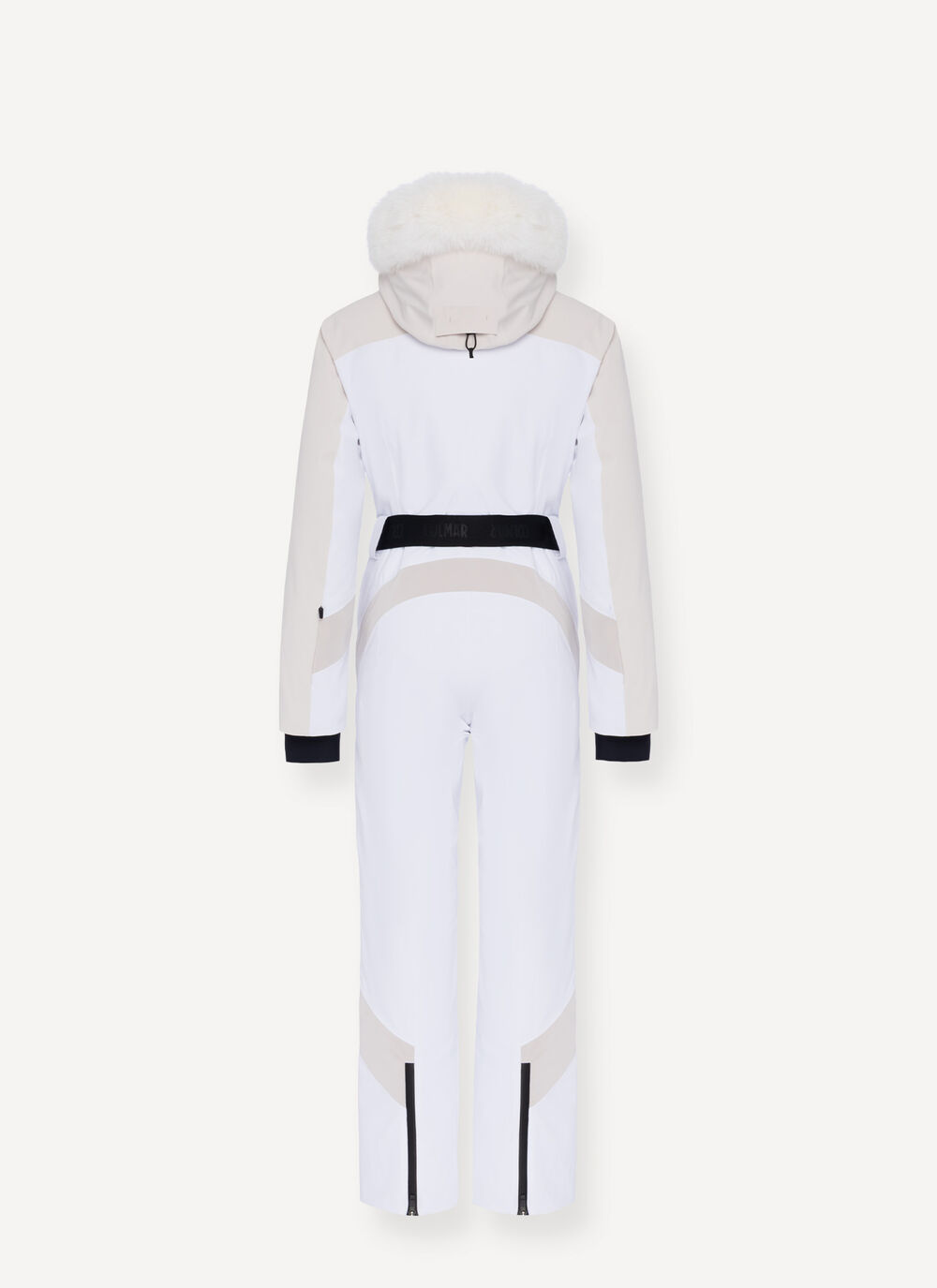 Desire padded ski suit with fur