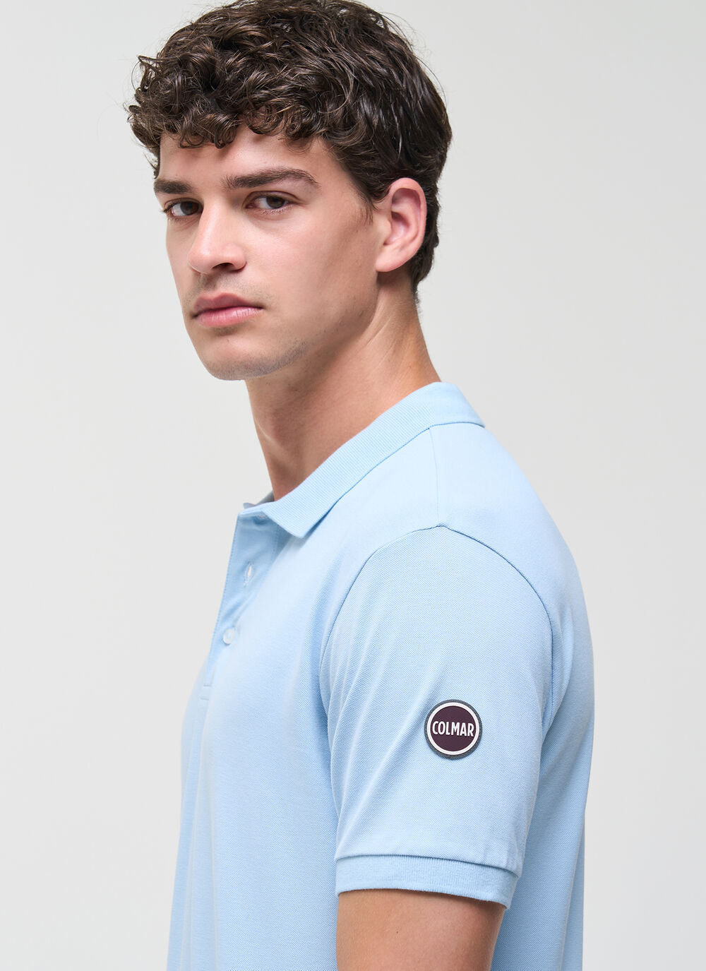 Poloshirt aus Stretch-Pikee image number 2