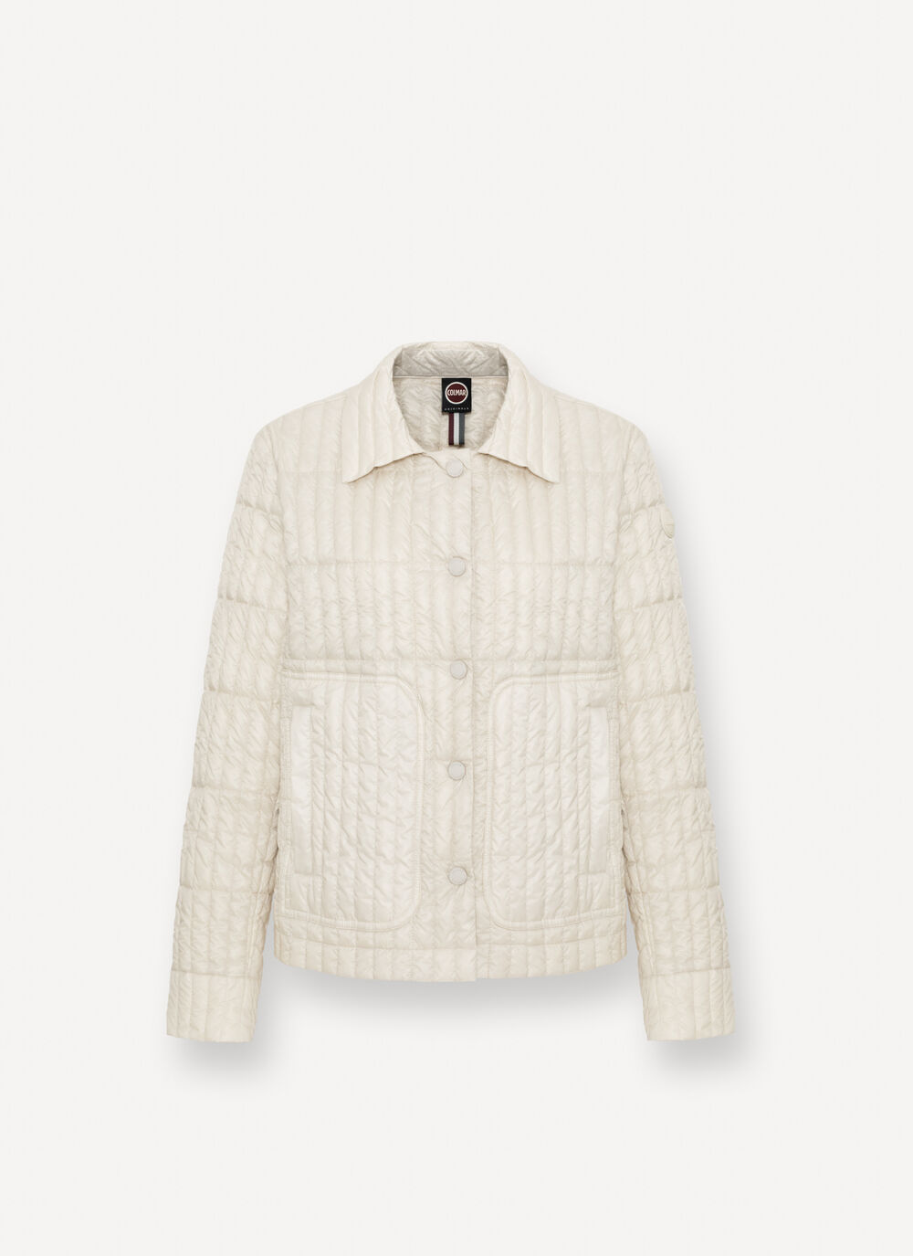 Shiny ultralight down jacket image number 4