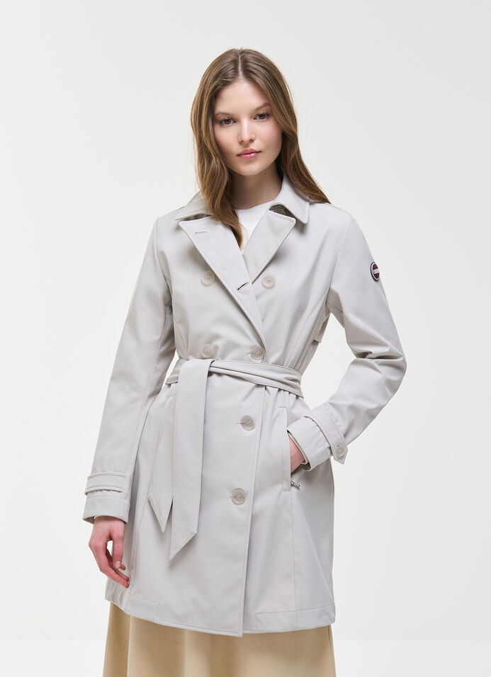 Waterproof trench coat