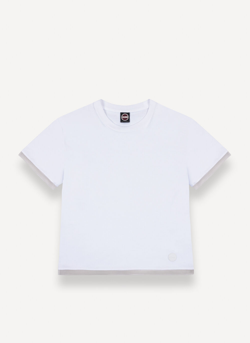 T-shirt with tulle details image number 4