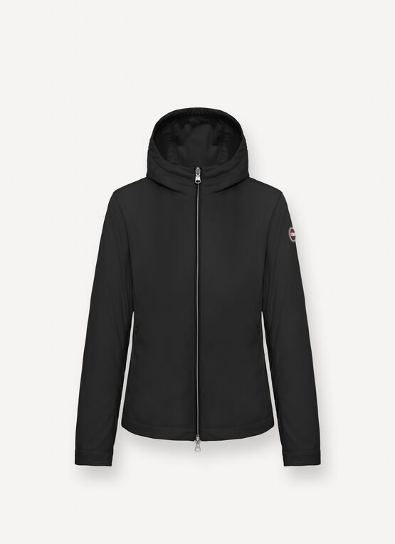 Softshell hooded jacket