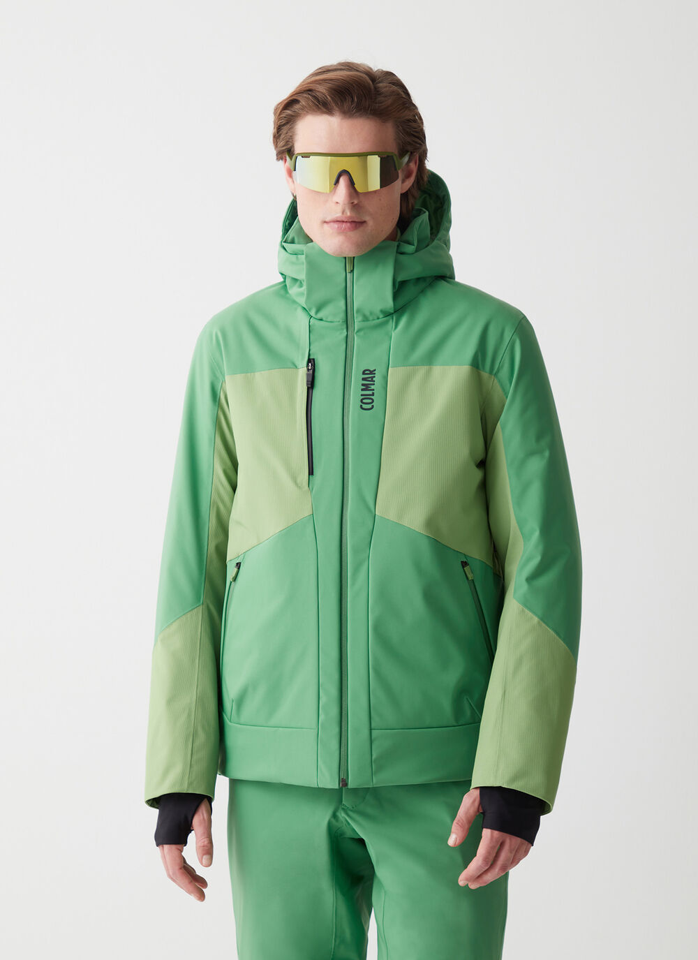Ski jacket with ventilation zip image number 0
