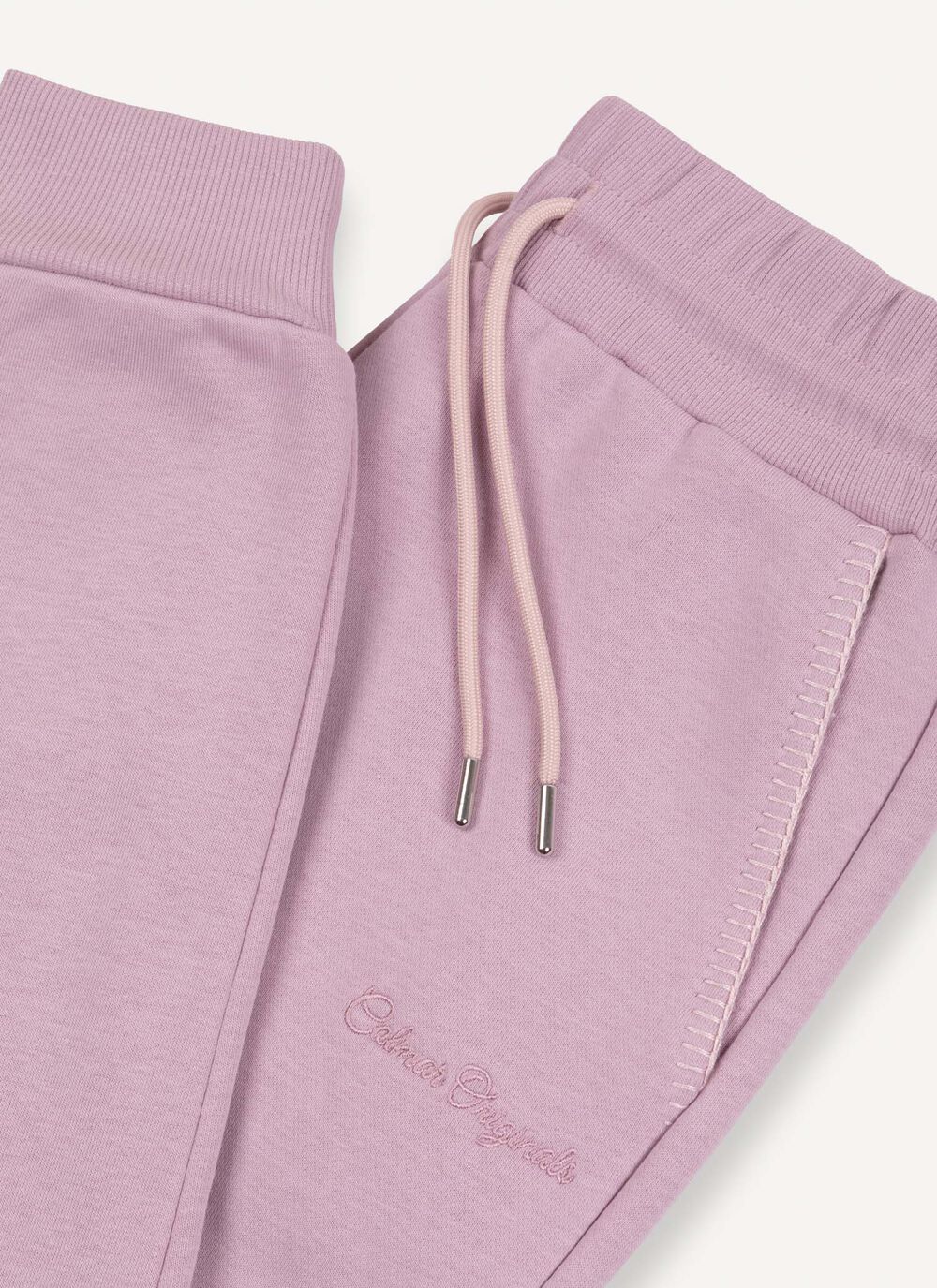 Tracksuit bottoms with embroidery image number 6