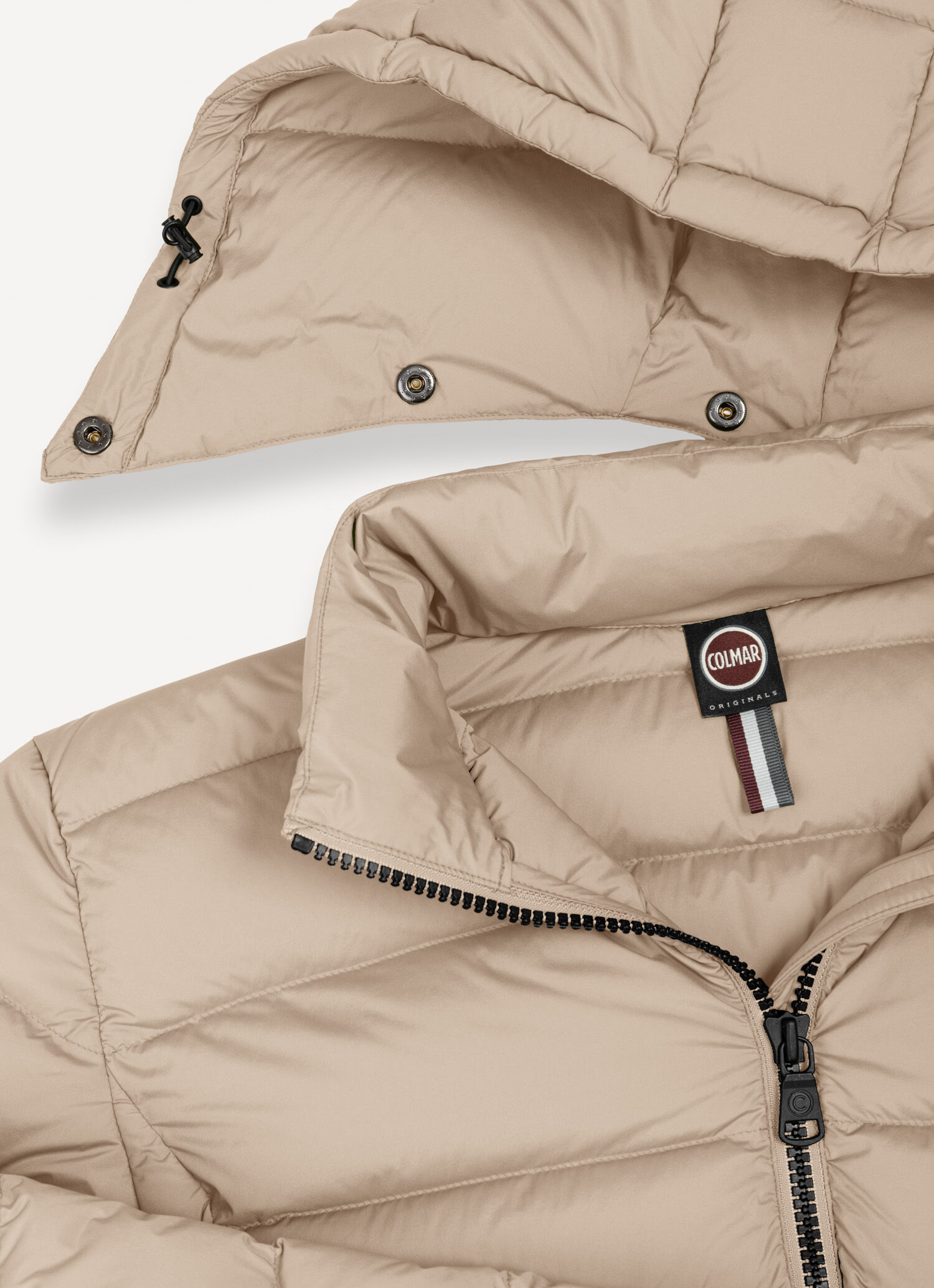 Super-matte stretch down jacket - ARIZONA BEIGE | Colmar