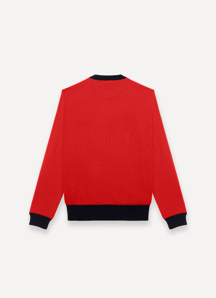Technical wool pullover image number 5