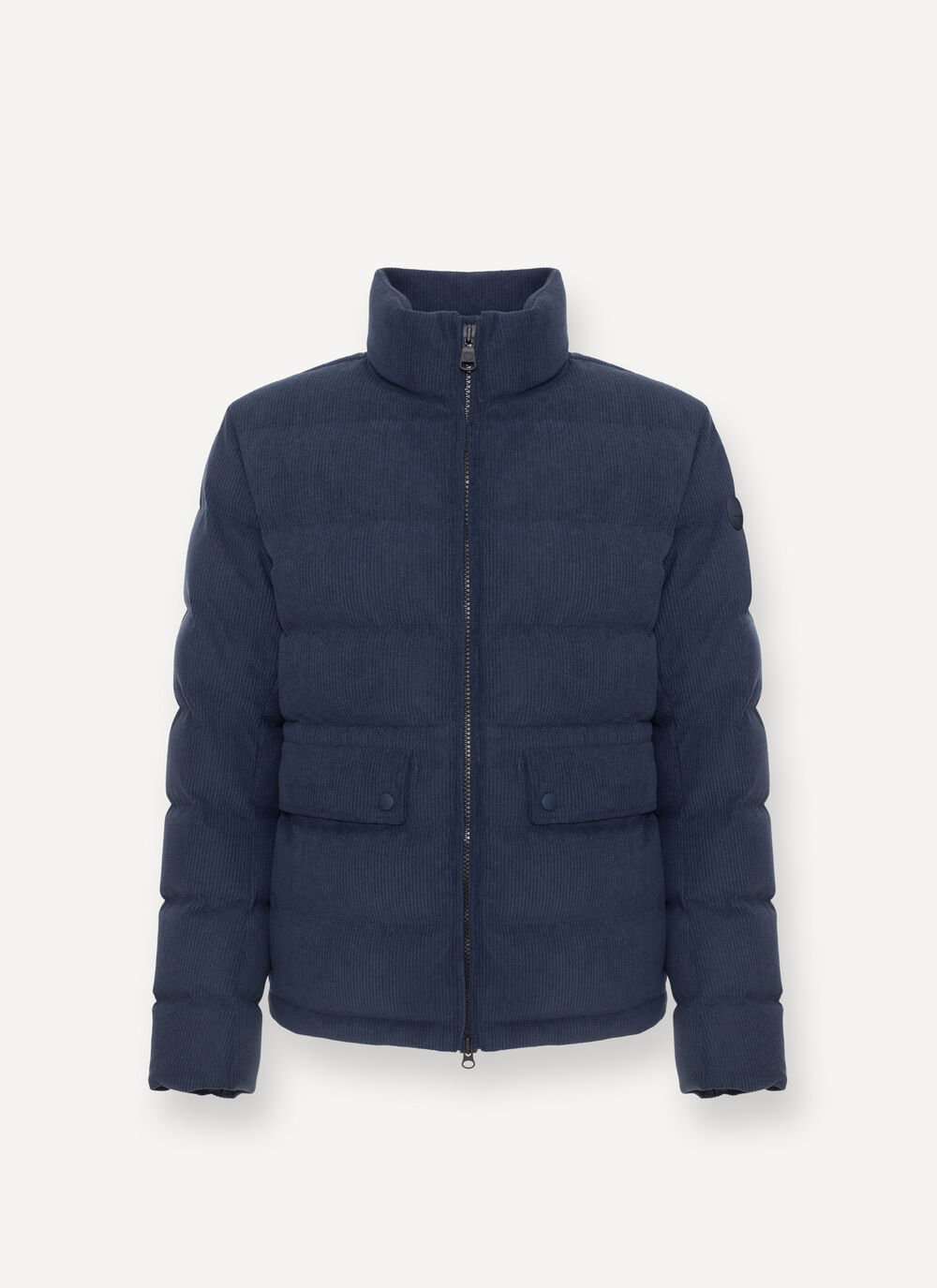 Waterproof corduroy down jacket image number 4