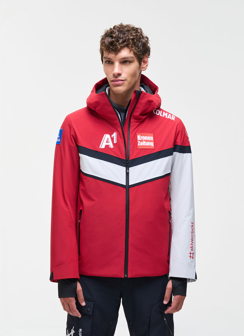 COLMAR スキーウェア セットアップ メンズ Men's Austrian National Team ski jacket in INDIAN RED | Colmar