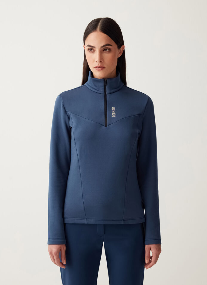fleece half-zip ski sweatshirt - Colmar