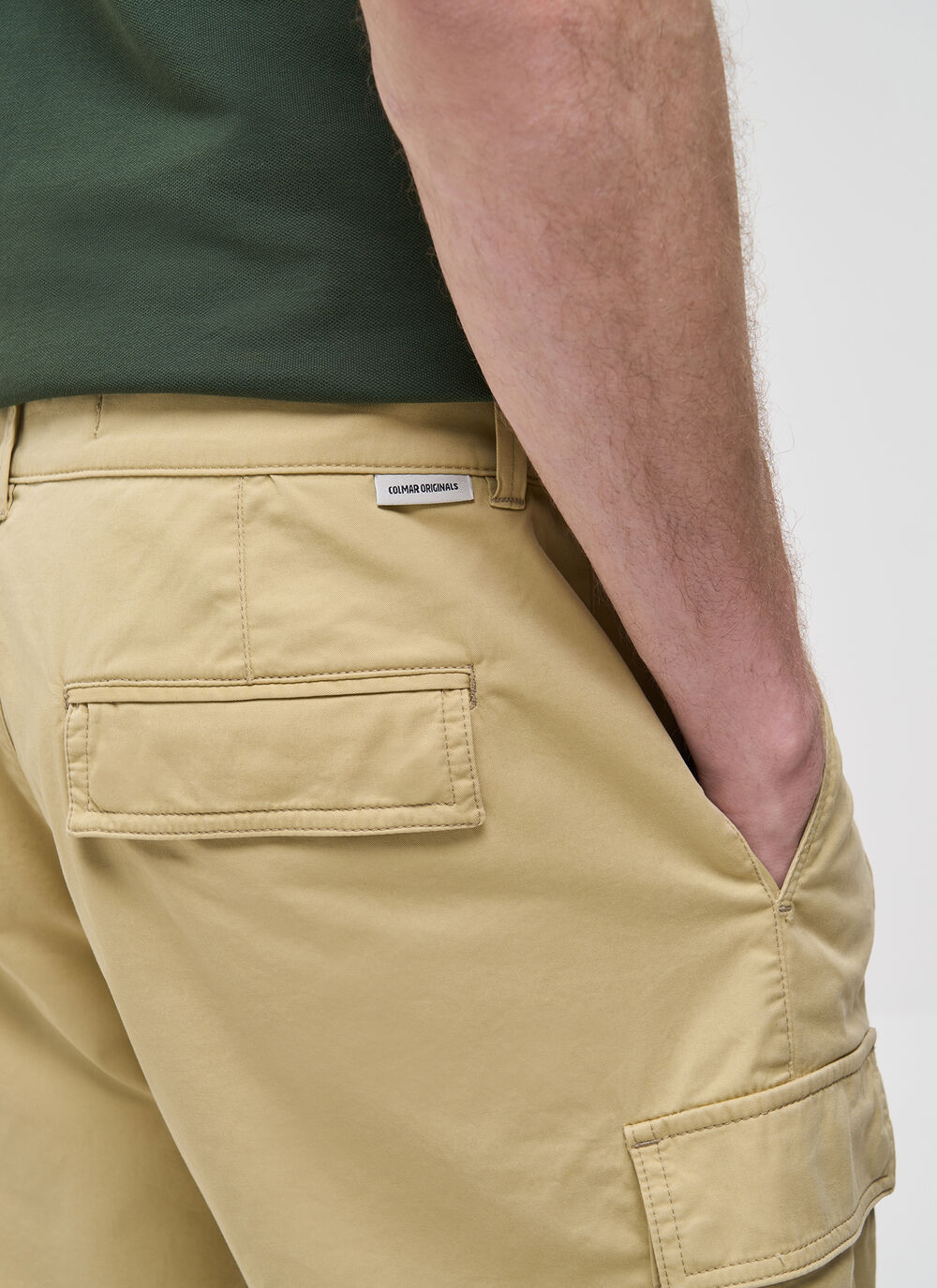 Cotton bermuda cargo shorts image number 2
