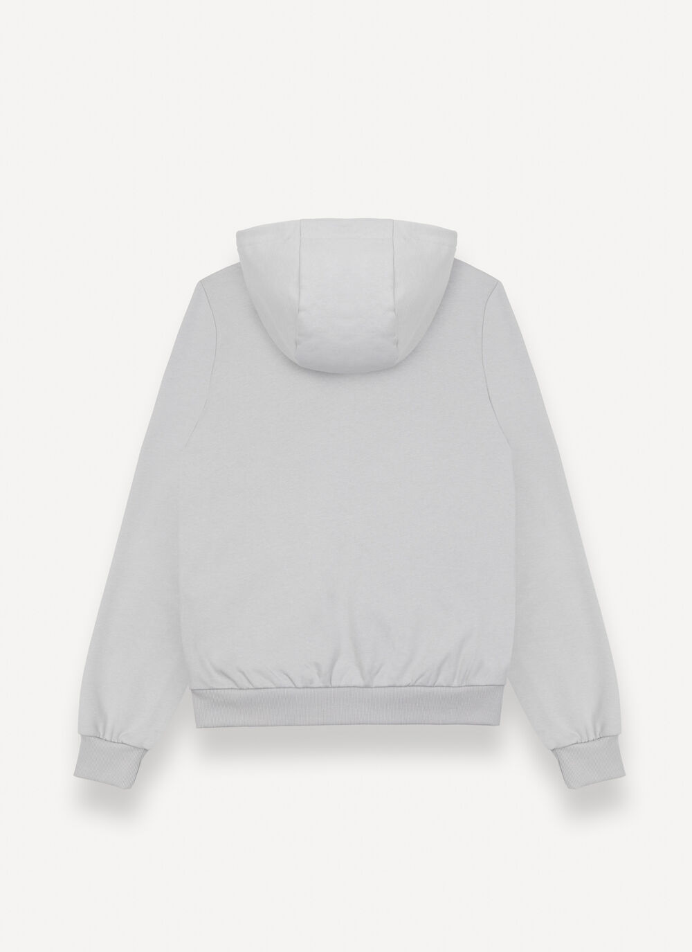 Full-zip sweatshirt with nylon details image number 4