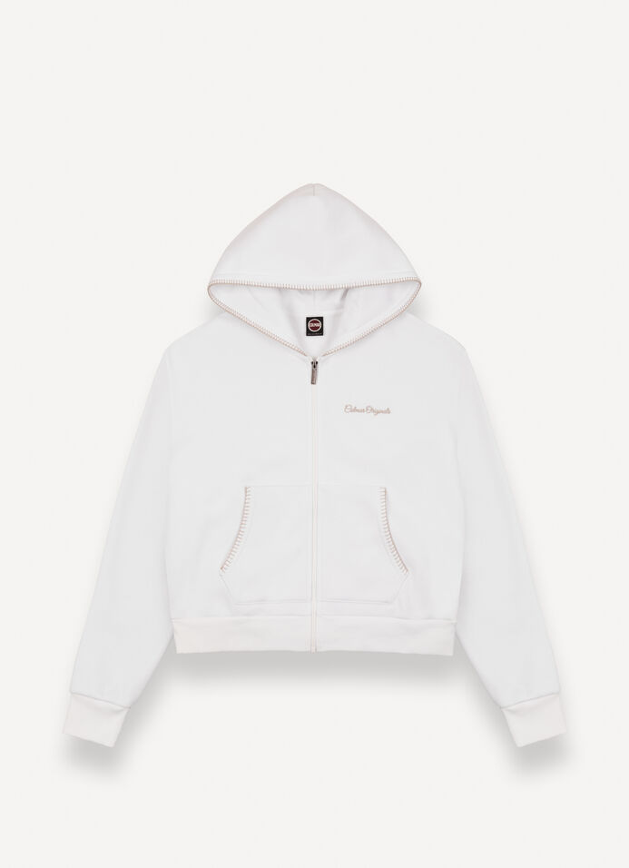 Full-zip sweatshirt with embroidery image number 4