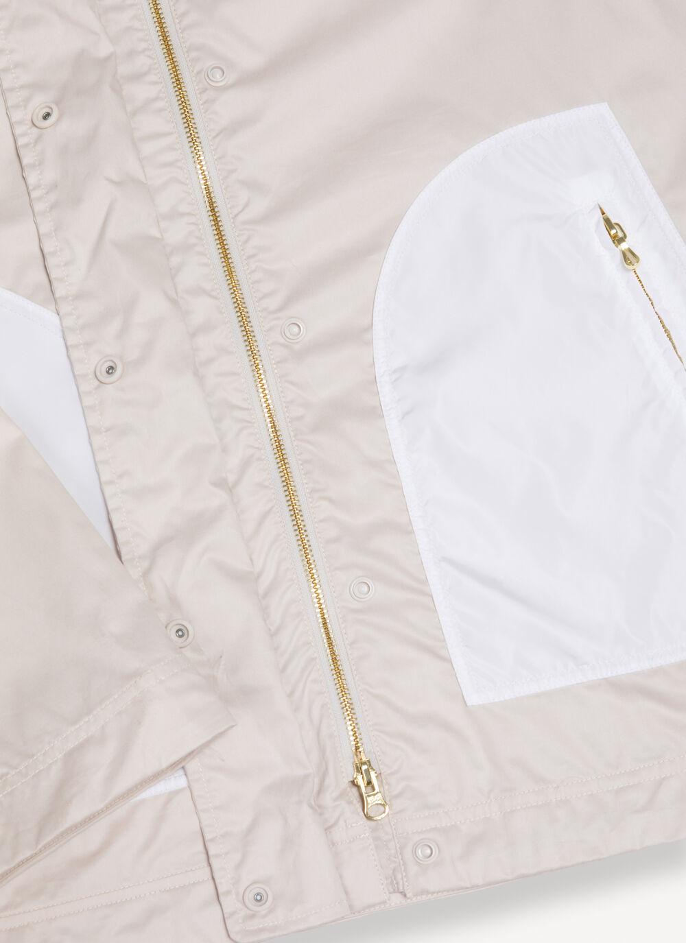 Cotton oversized jacket image number 6