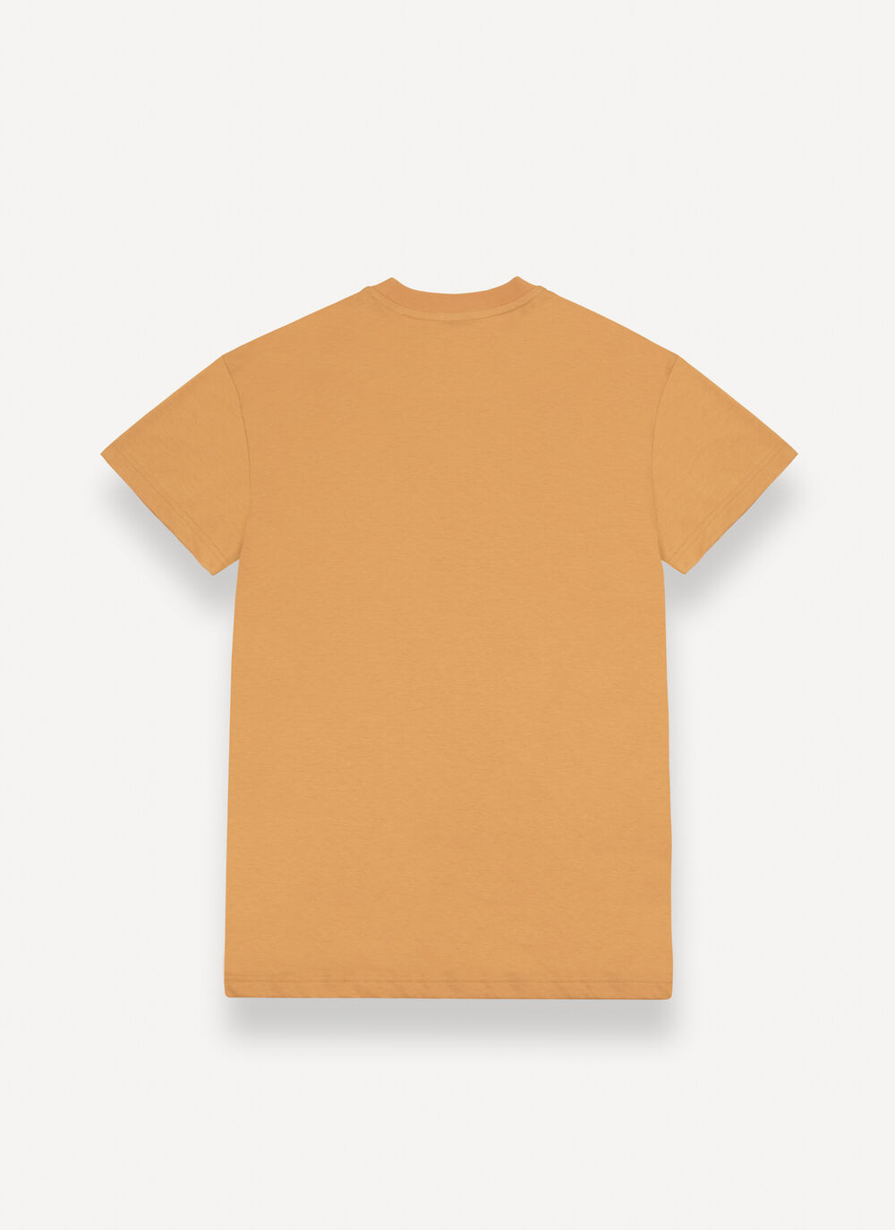 Solid-color short-sleeved T-shirt image number 5