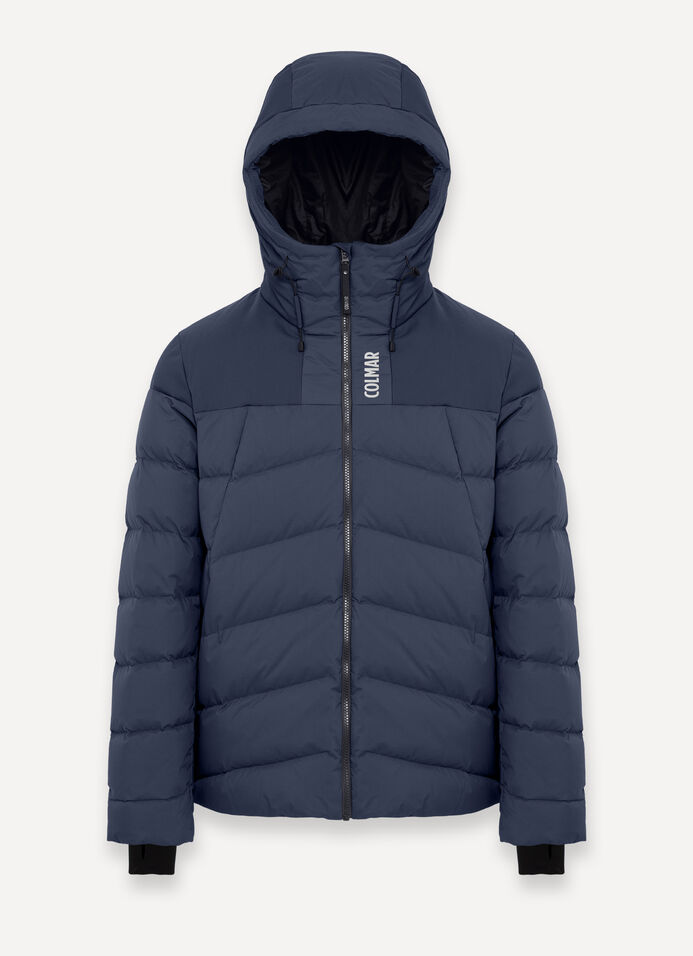 Ski gloves with stretch inserts image number 4