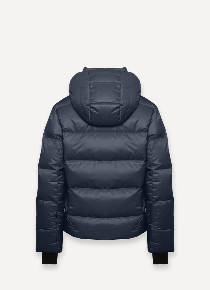 Puffy padded ski jacket image number 5