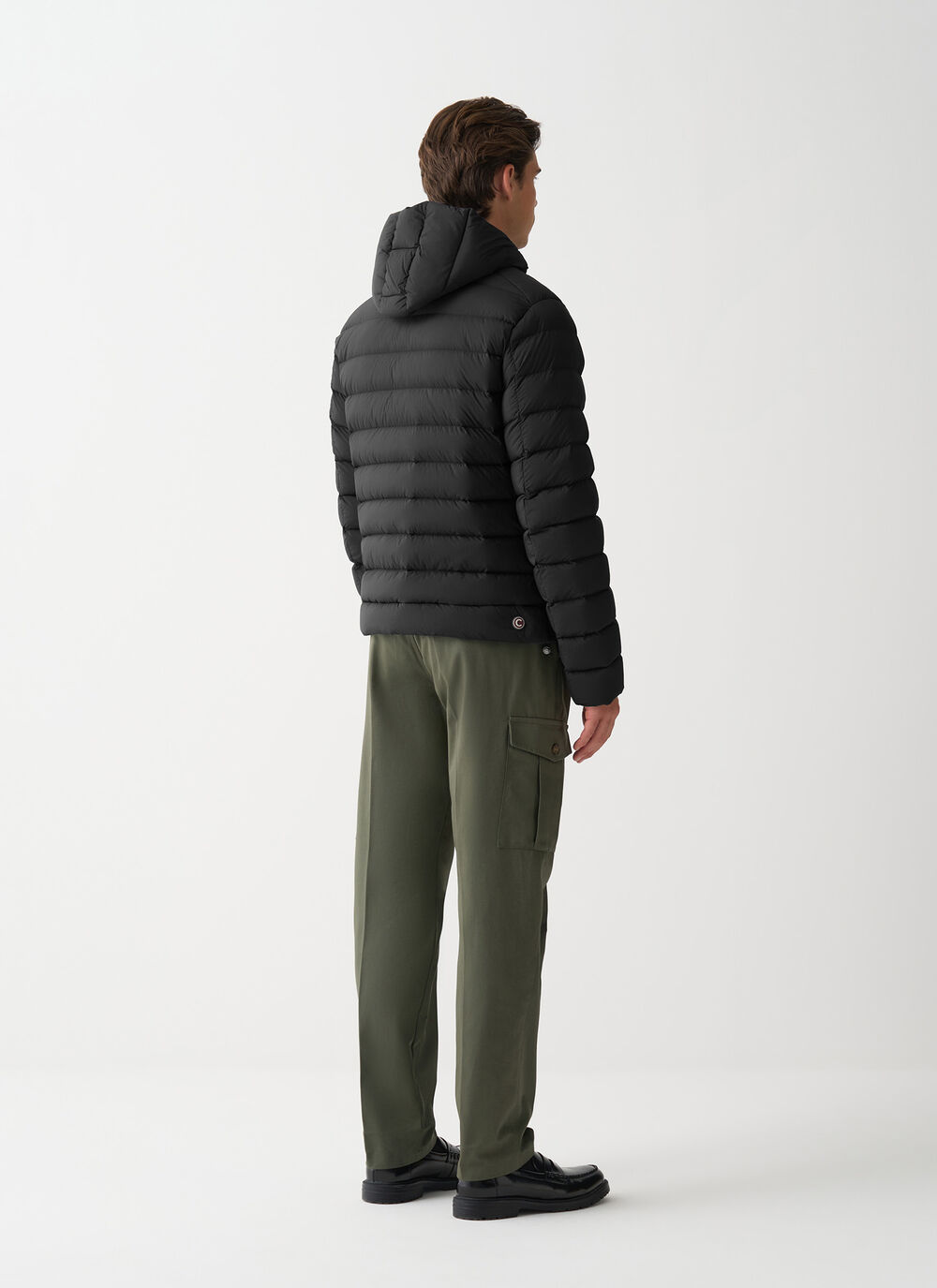 Down jacket with hood image number 3