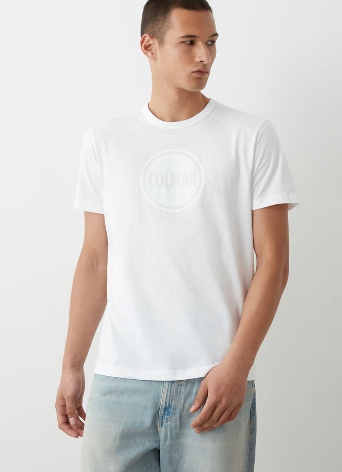 Short-sleeved branded T-shirt image number 0