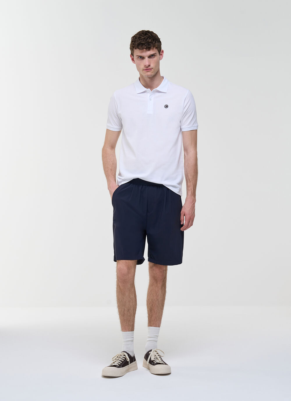 Cotton piqu&eacute; polo-shirt image number 1