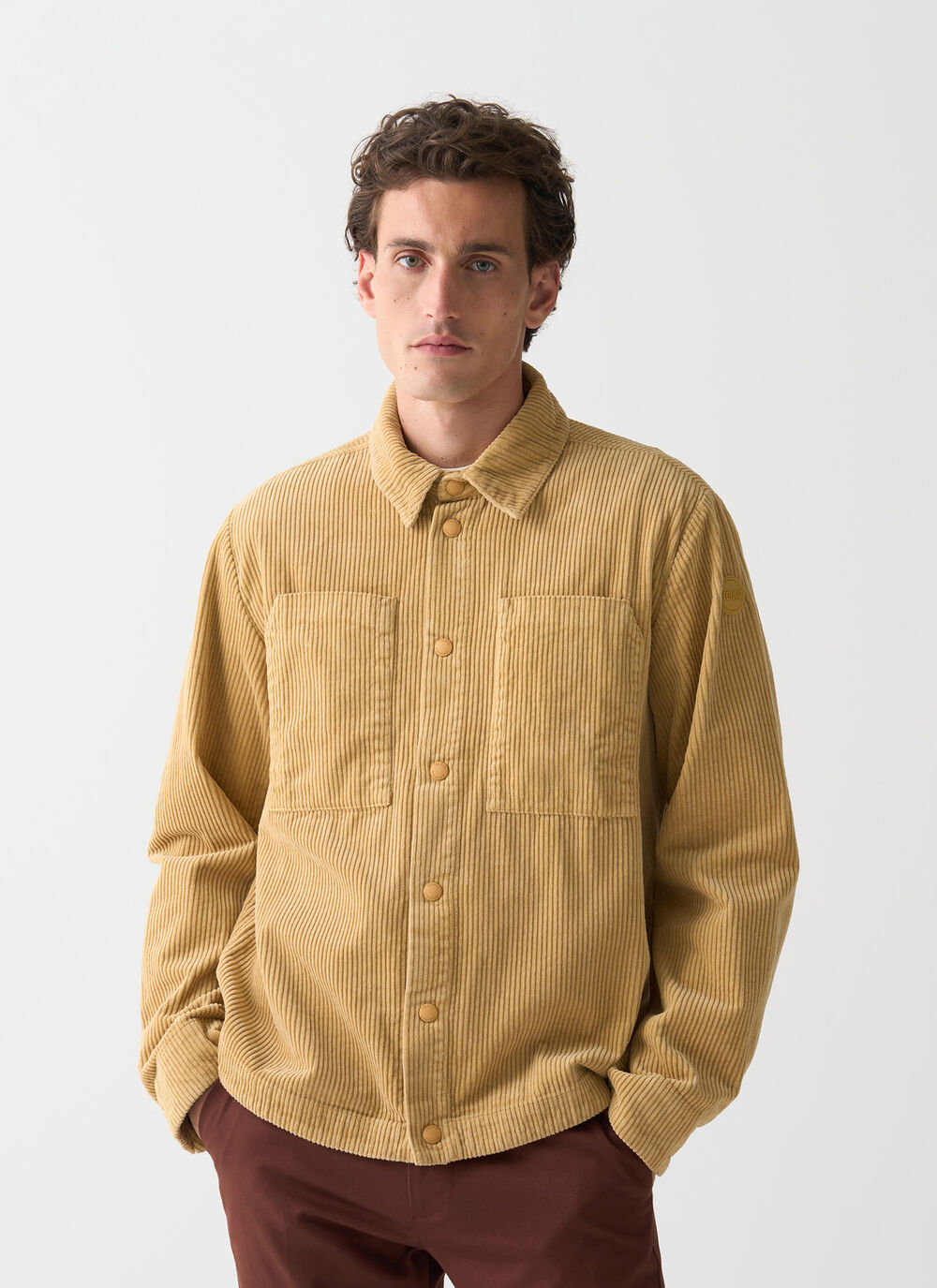 Unisex corduroy shirt image number 1