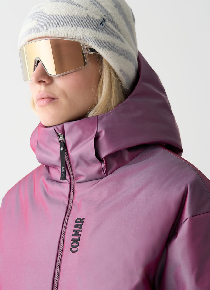 Padded ski bomber jacket image number 2