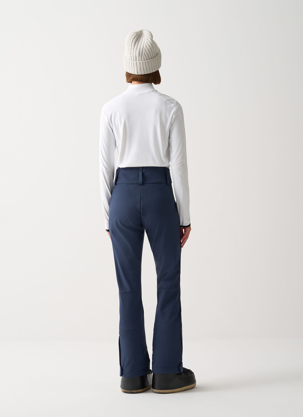Dressy softshell ski trousers image number 3