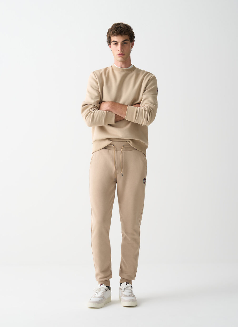 Cotton tracksuit bottoms image number 0