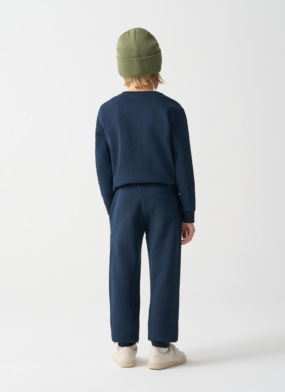 Cotton tracksuit bottoms  image number 3