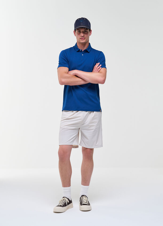 Supima&reg; Cotton Polo with Side Slits