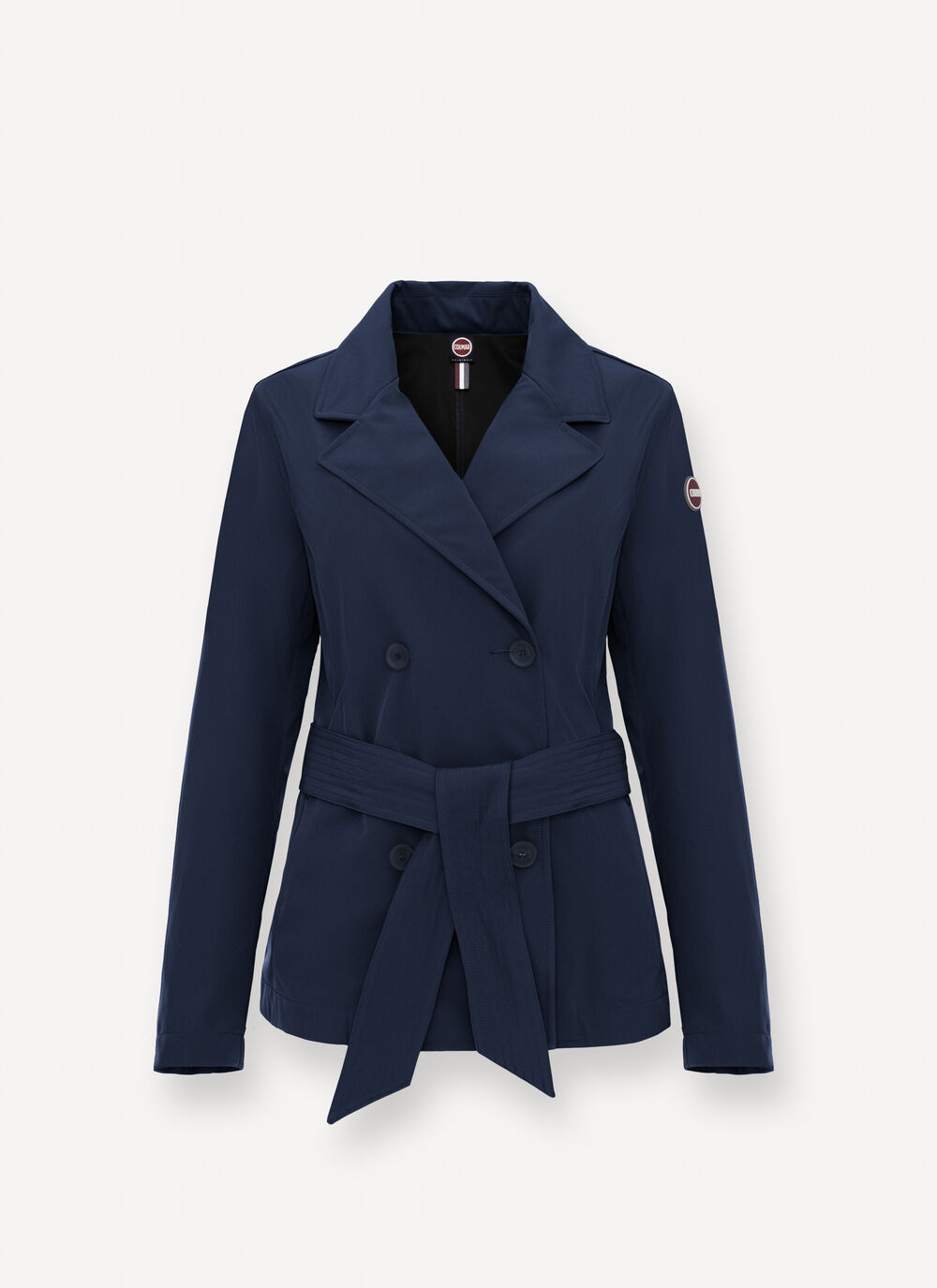 Short waterproof trench coat image number 4