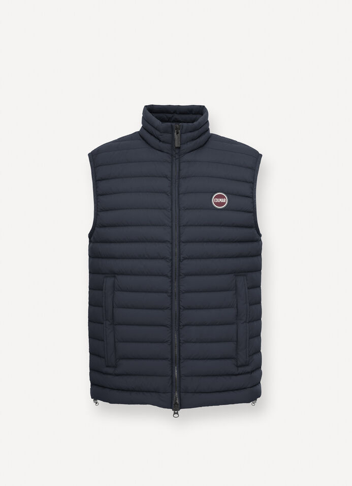 Gilet in piuma leggera con coulisse  image number 4