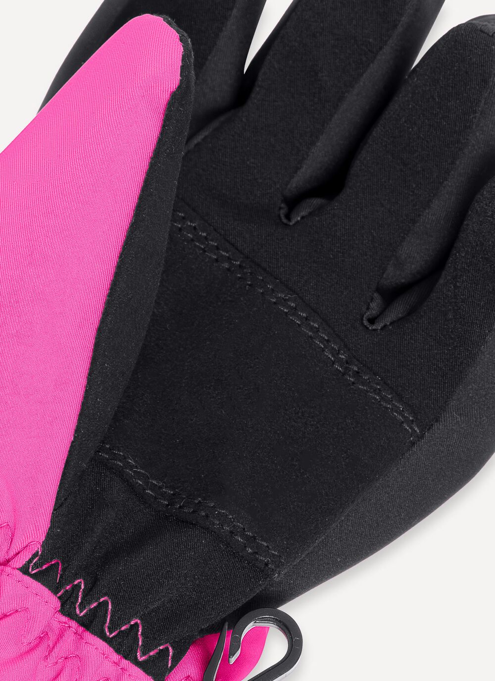 Unisex padded ski gloves image number 2