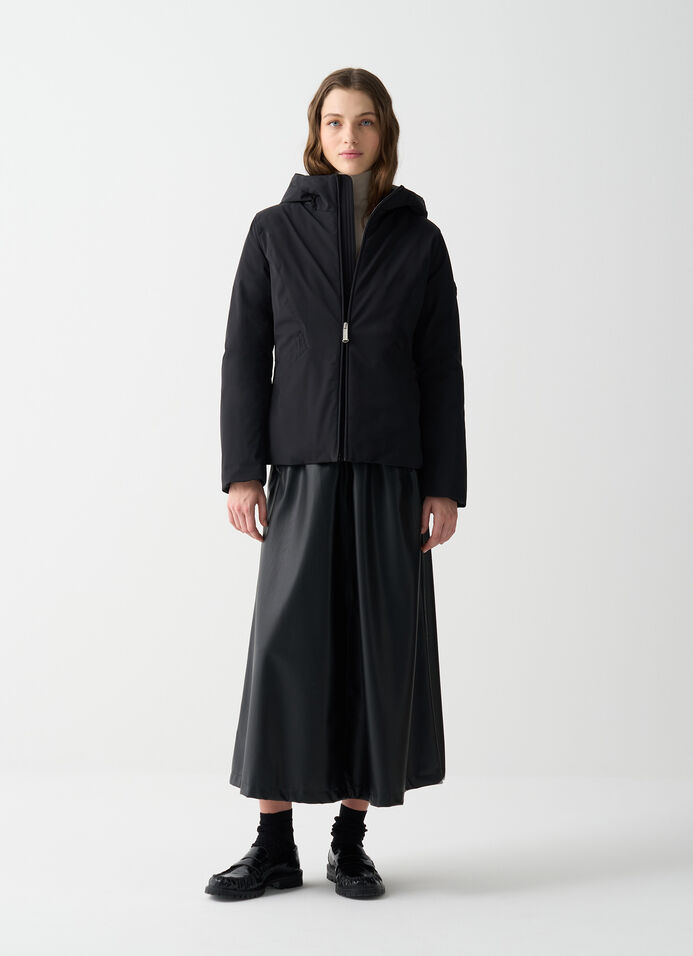 Waterproof hooded down jacket image number 0