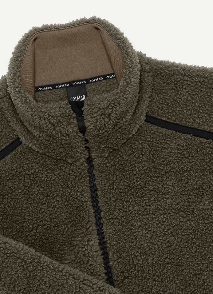 Teddy-effect ski fleece  image number 6