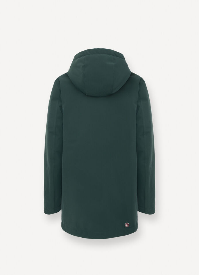 Long waterproof padded jacket image number 5