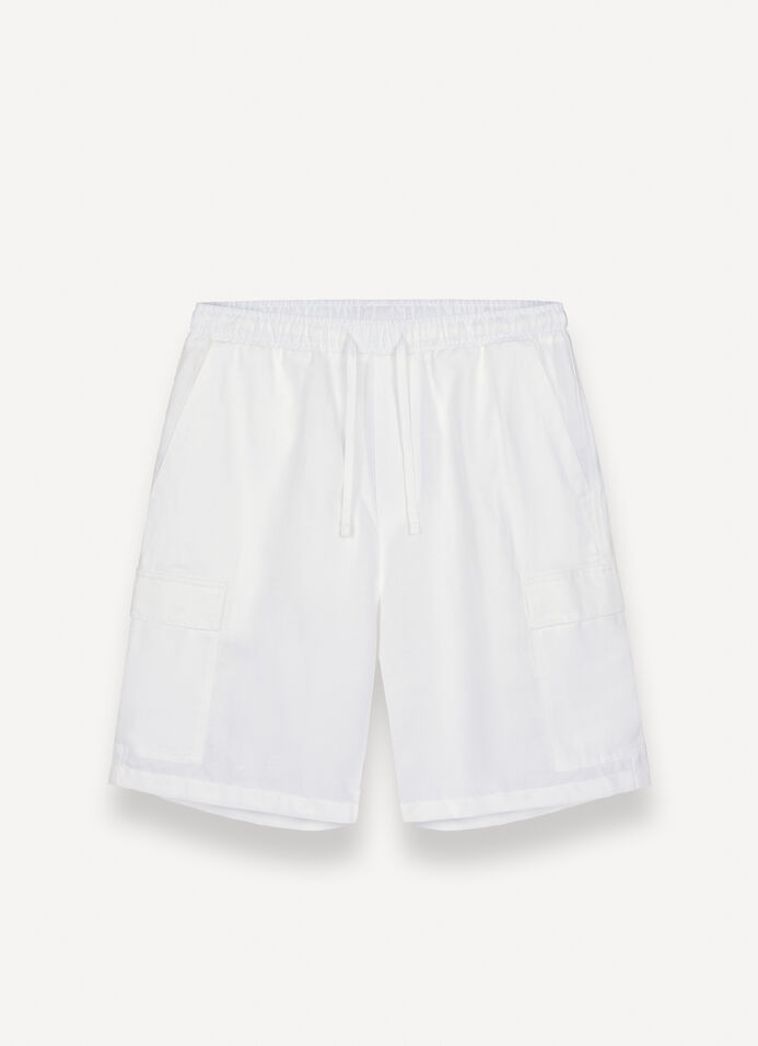 Linen safari shorts image number 4