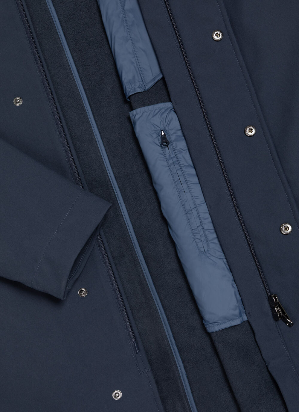 Autumn-weight softshell coat image number 6