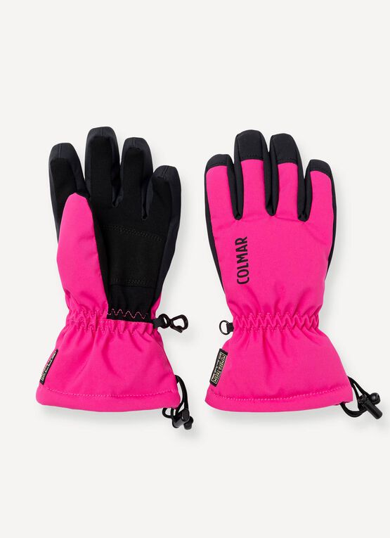 Unisex padded ski gloves