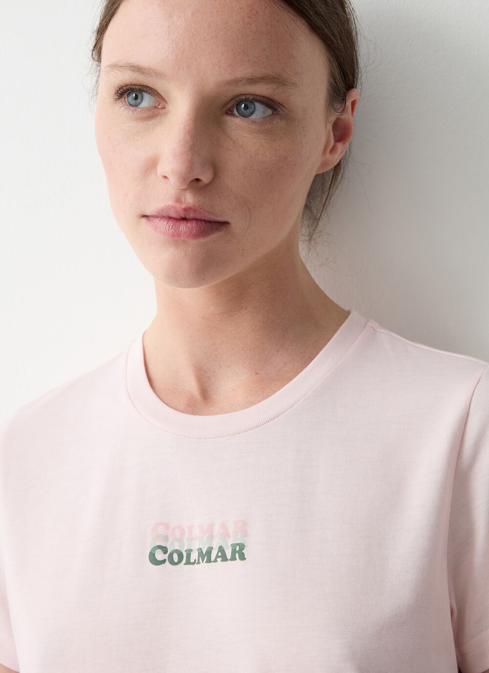 Short-sleeved branded T-shirt image number 0