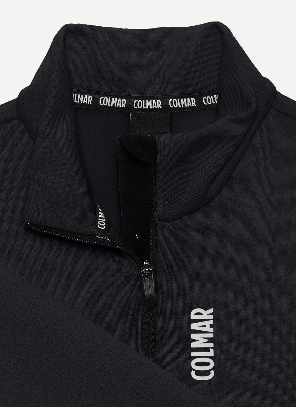 Girl's half-zip ski fleece image number 6