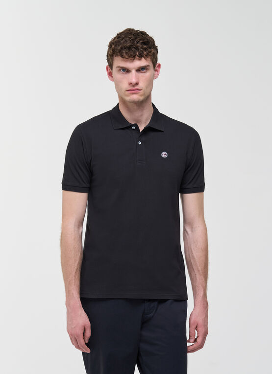 Cotton piqu&eacute; polo-shirt