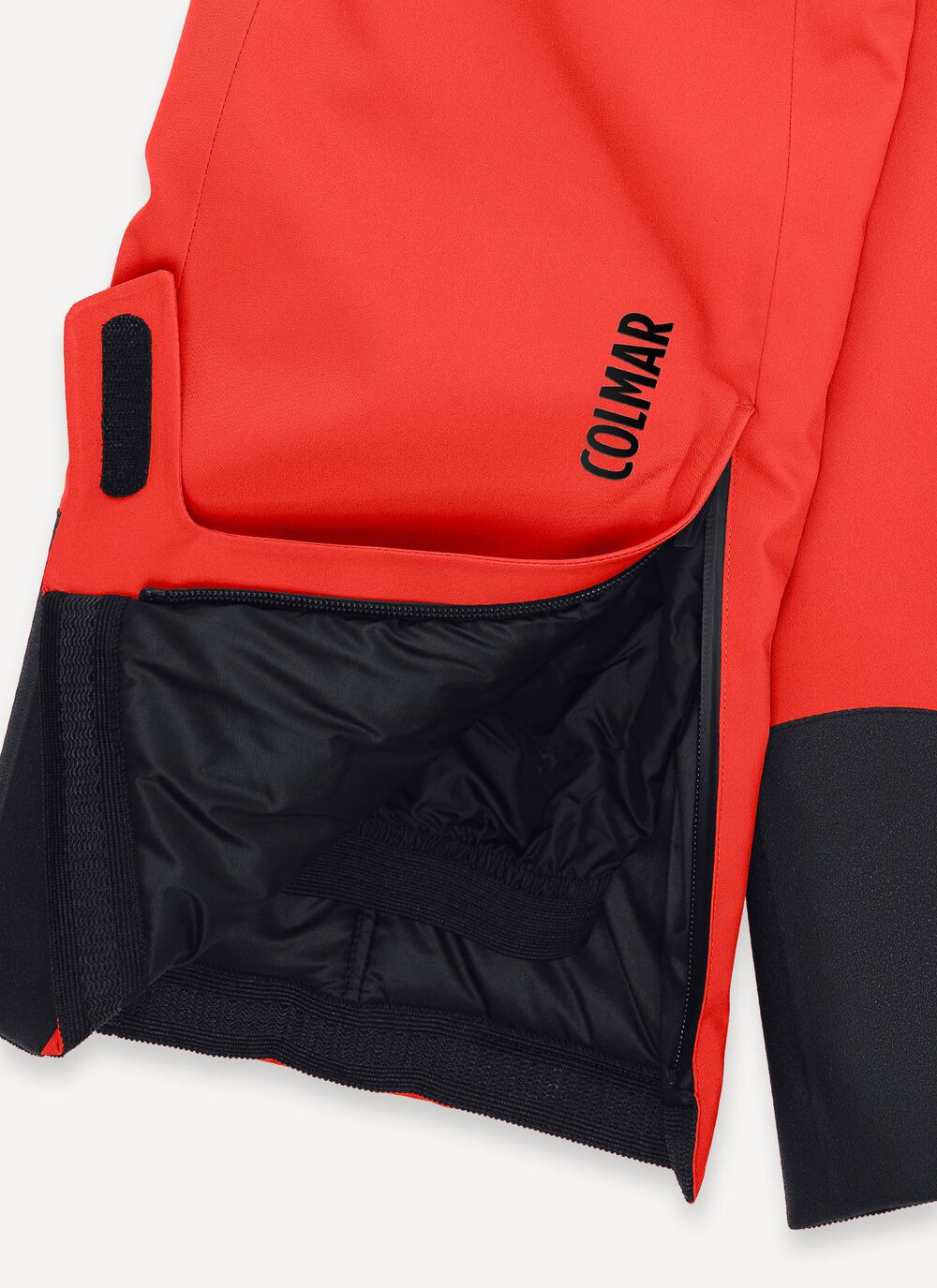 Padded 4Way fabric ski salopettes image number 6