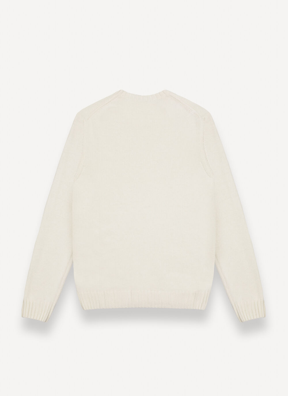 Branded wool pullover image number 5