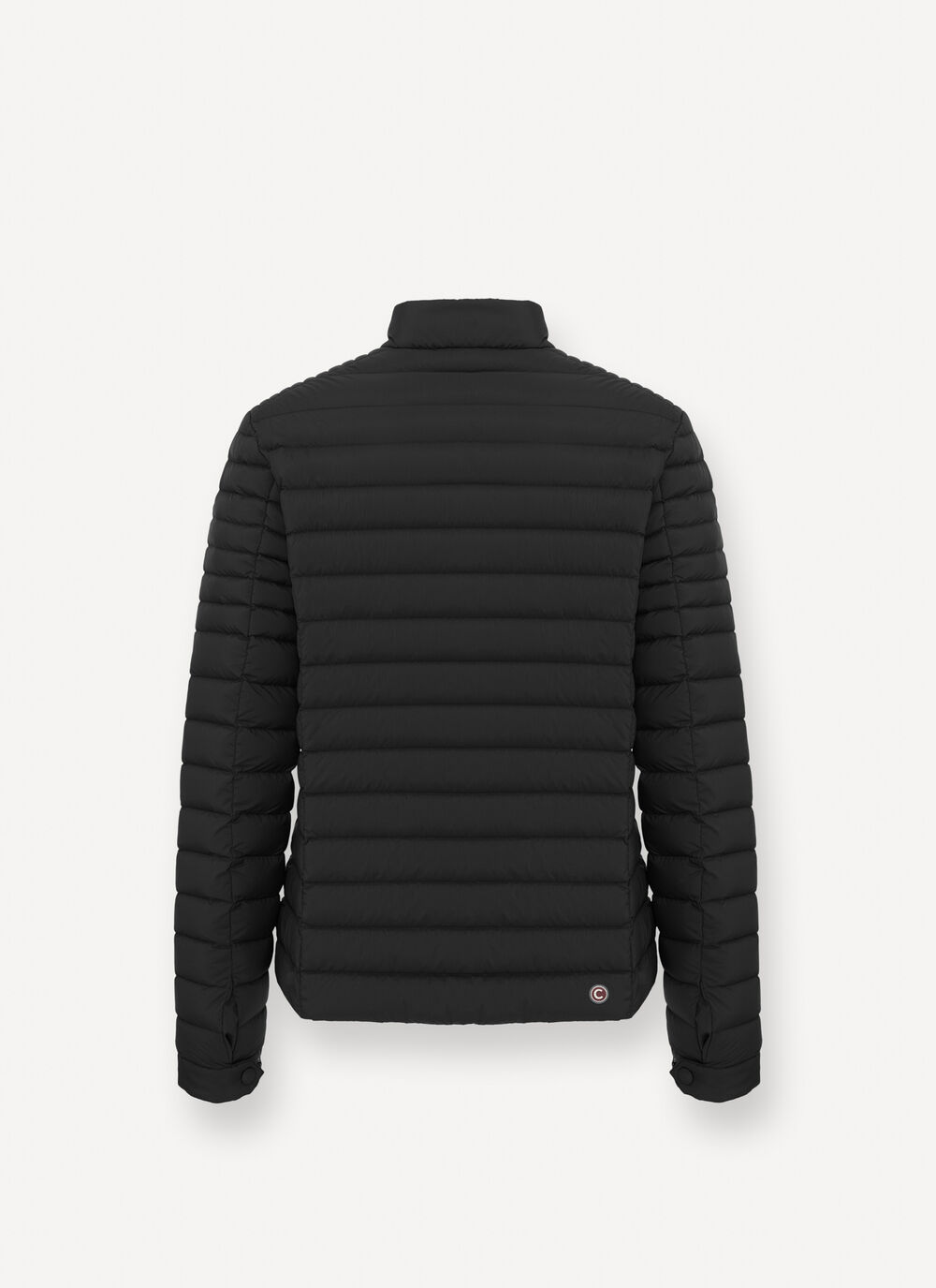 Lightweight down biker jacket image number 5