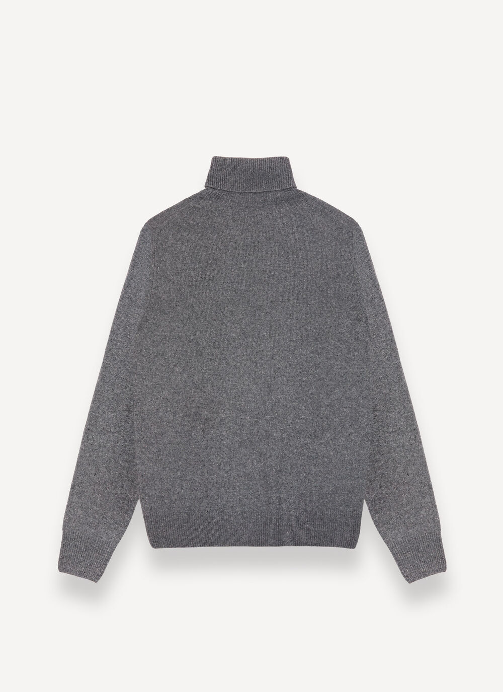 Melange polo-neck jumper image number 5