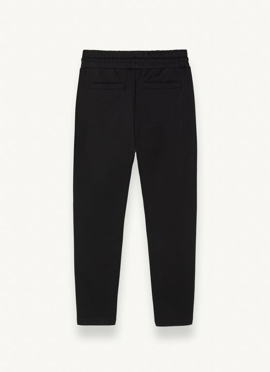 Sweatpants without ribbing at the bottom