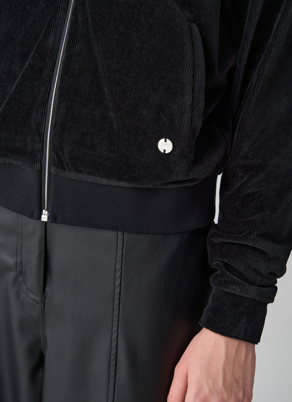 Needlecord hooded sweatshirt image number 2