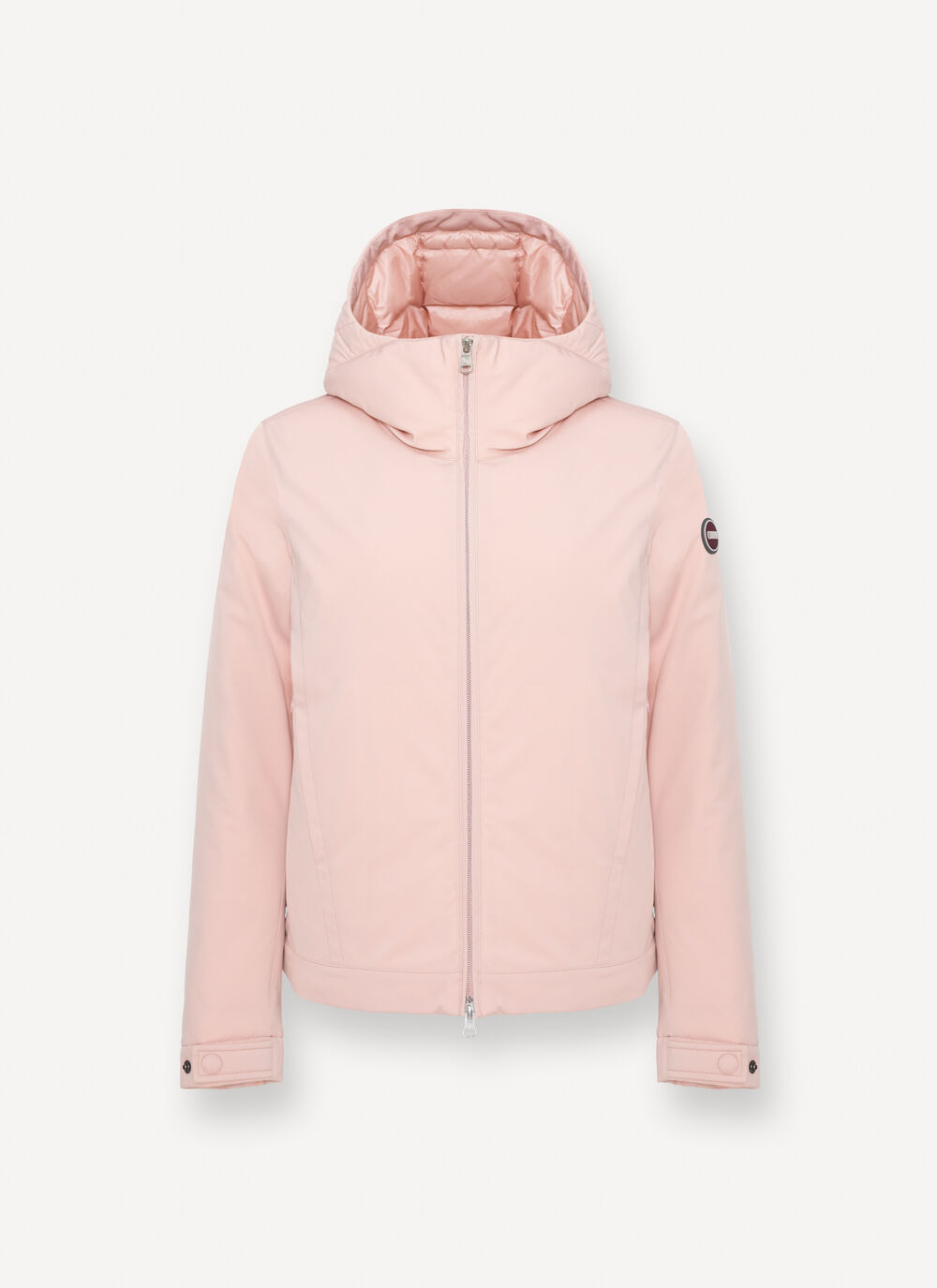 Waterproof fabric down jacket image number 4