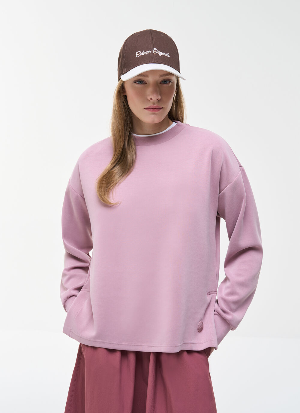 Sweatshirt with side slits image number 0
