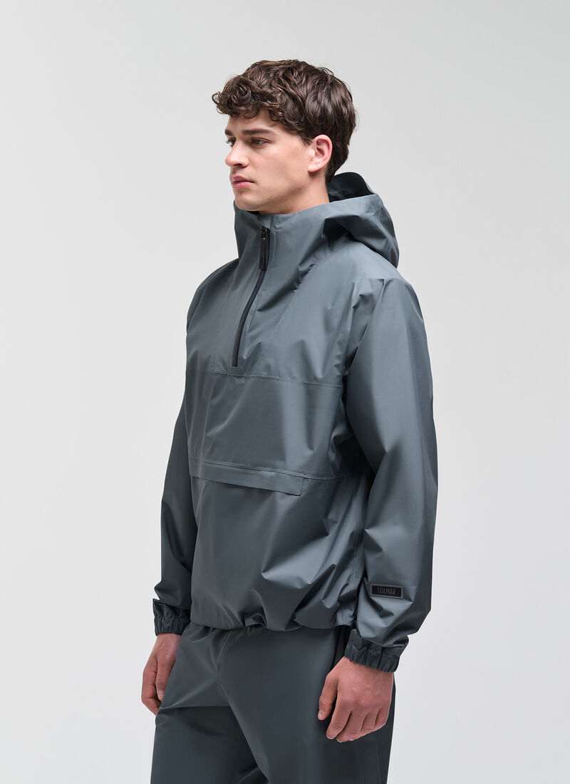 Men's Windproof Anorak Jacket in STORM GREY | Colmar